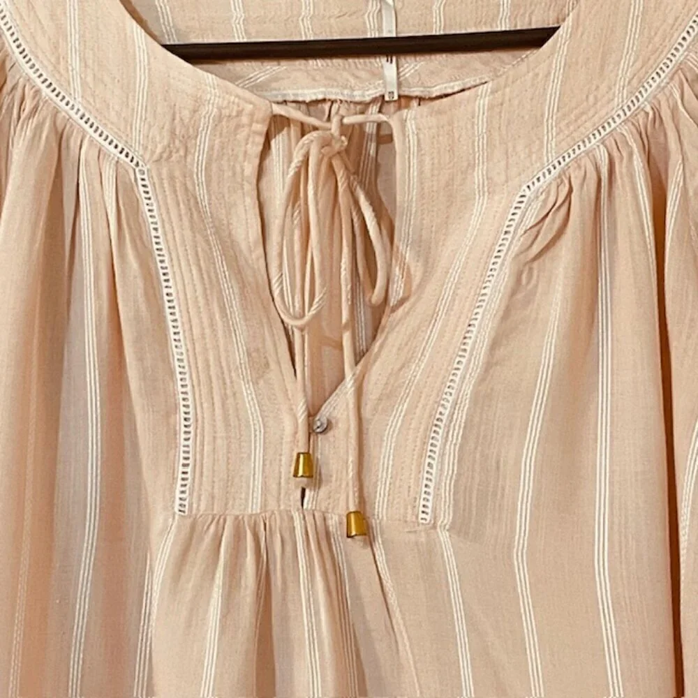 FREE PEOPLE Wrapped in Rhythm Tie Top - Size XS